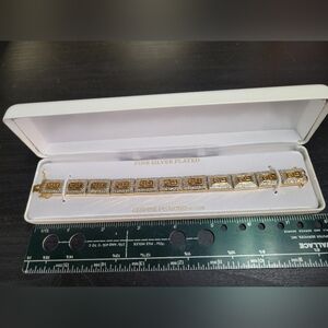 Gold and Silver Plated Bracelet